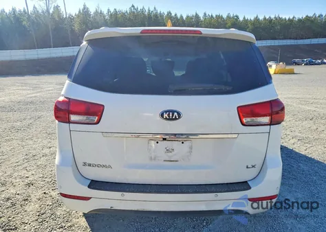 2017 Kia Sedona Lx из США, поврежденный, VIN KNDMB5C10H6293596